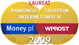 Jesteśmy laureatem RANKINGU SKLEPÓW INTERNETOWYCH Money.pl i Wprost 2009
